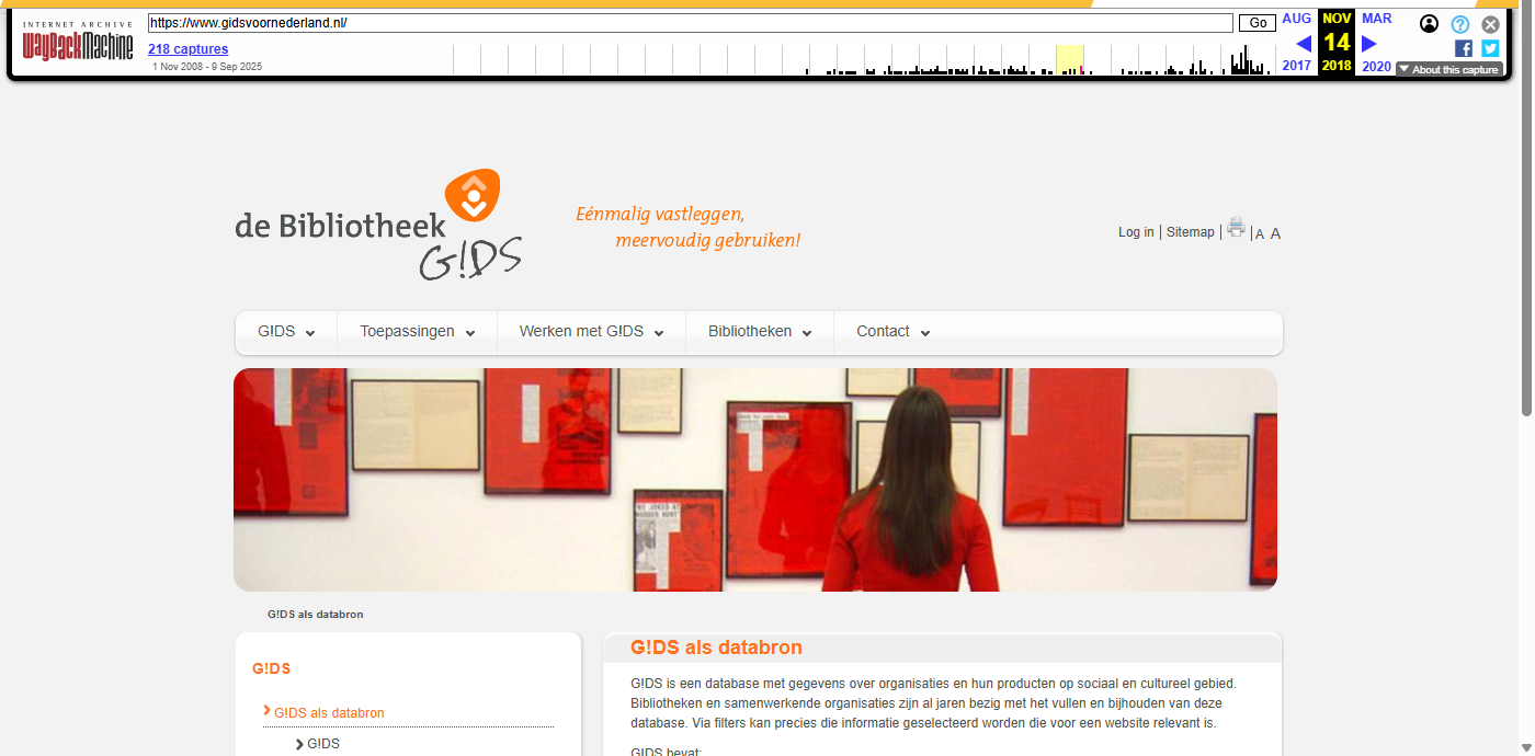 GidsVoorNederland.nl screenshot