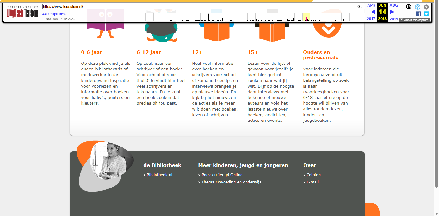 Leesplein.nl screenshot